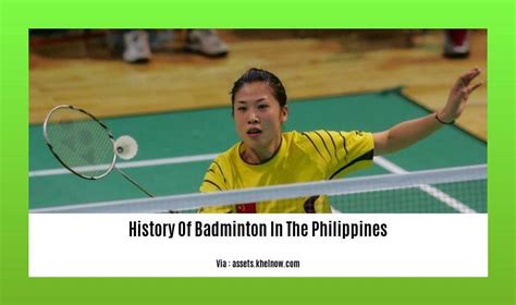 history of badminton in the philippines|The History of the Philippine Badminton Association (PBA).